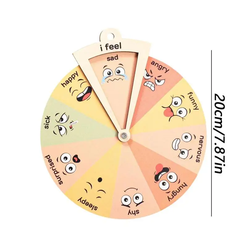 Feeling Wheel For Kids Montessori Emotion Wheel Feeling Expression Wheel Preschool Teacher Gifts For Kids Sociology Of Education 6