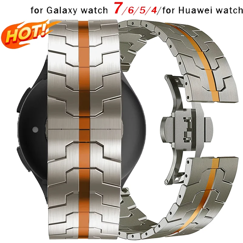 Premium Stainless Steel Watch Bracelet, 20mm & 22mm