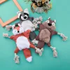 Pet Toys Plush Soundmaking Dog Supplies Durable and Bite Resistant Fox ,raccoonand Squirrel Pet Squeak Toys 4