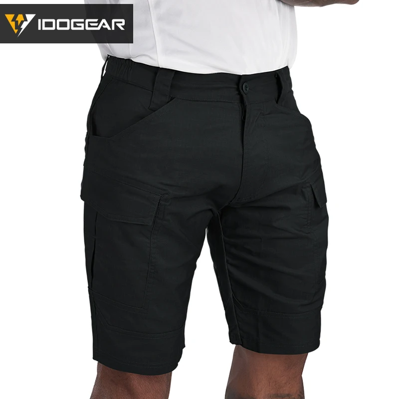 Short tactique pêche IDOGEAR homme séchage rapide multi-poches stretch randonnée vélo été