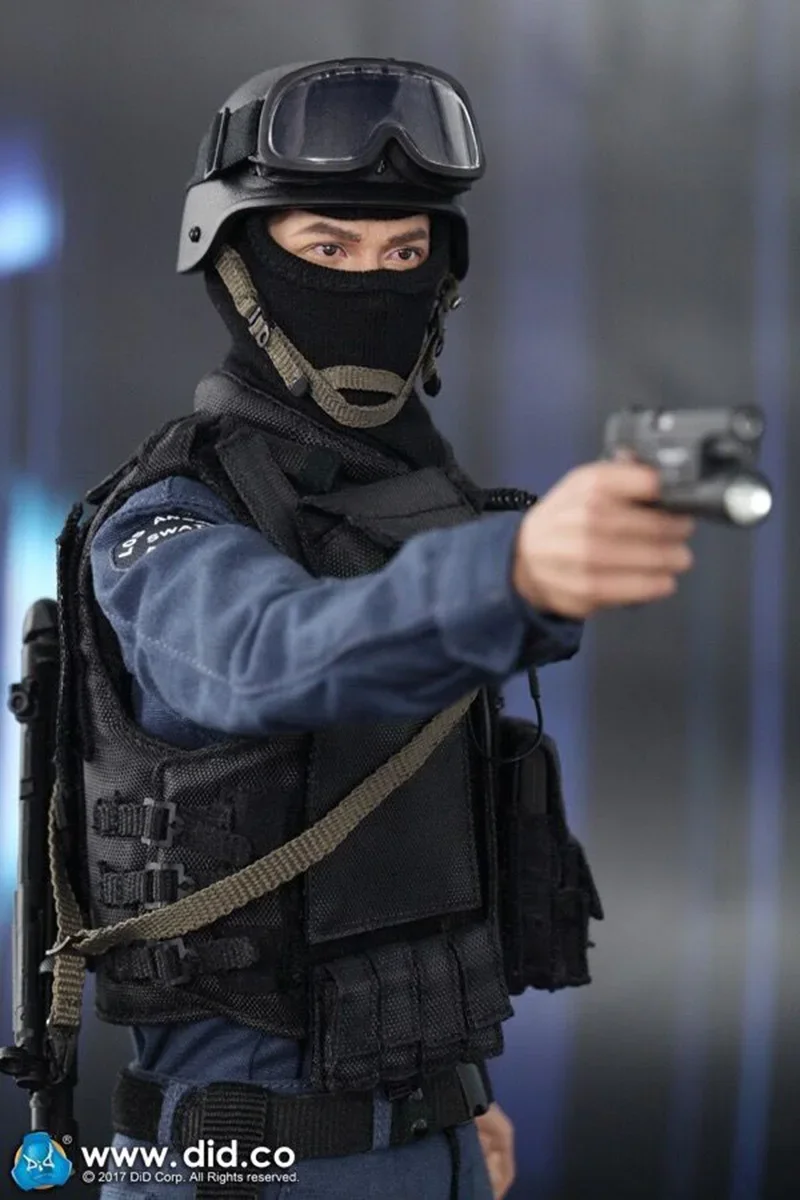 DID MA1003 1/6 Scale Los Angeles Police SWAT In The 90 s