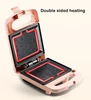DMWD 110V/220V Breakfast Light Food Machine Electric Sandwich Maker Panini Toaster Non-stick Toast Grill Oven Waffle Machine 5