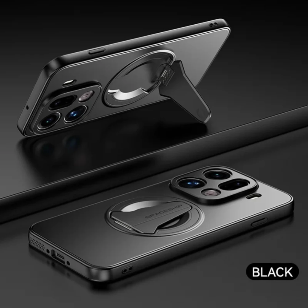 Eco-Friendly Skin-Like Frosted Texture Invisible Magnetic Car Mount Protective Case