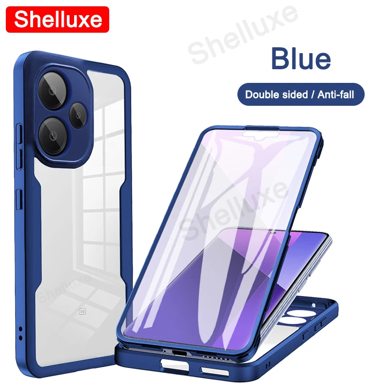 360° Full Screen Protector Transparent Silicone Double-Sided Cover - Shelluxe Series