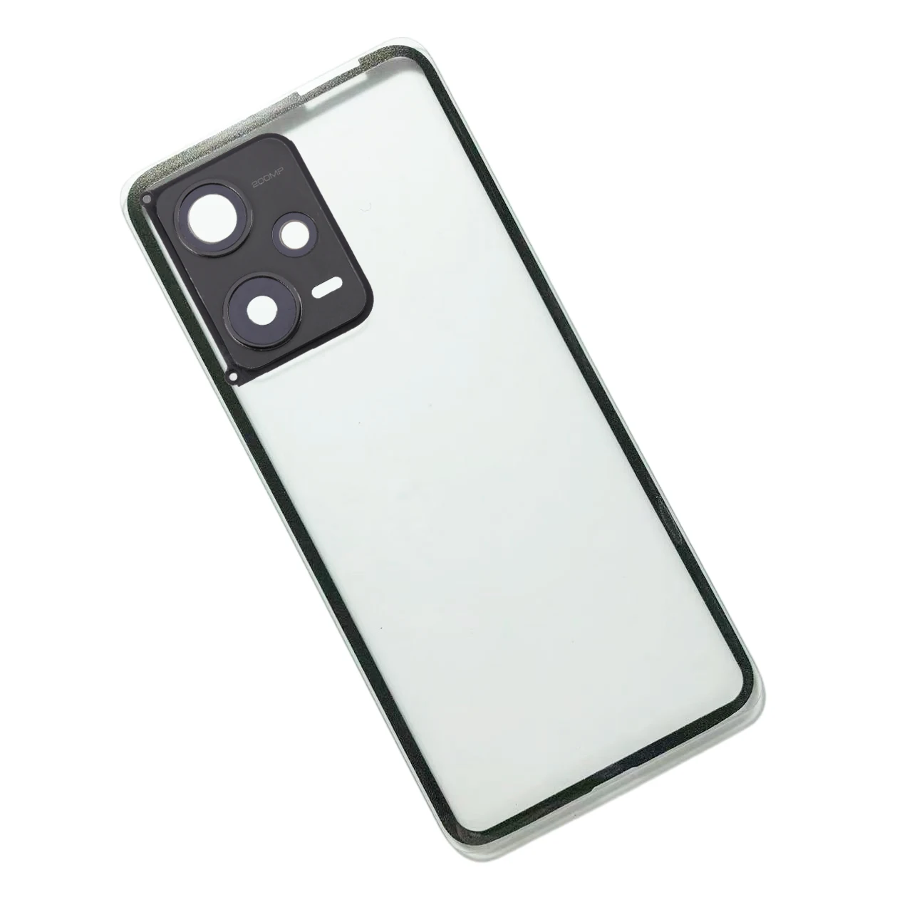 Cache Batterie Arrière Premium Vitre - Bleu Glacier - Pour Xiaomi Redmi Note 12 Pro