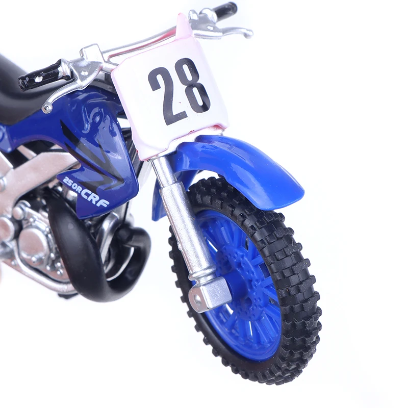 1pc Simulated Alloy Motocross Motorcycle Model 1:18 Toy Adventure Imulation Alloy Motorcycle Model Home Decoration Kids Toy Gift 6