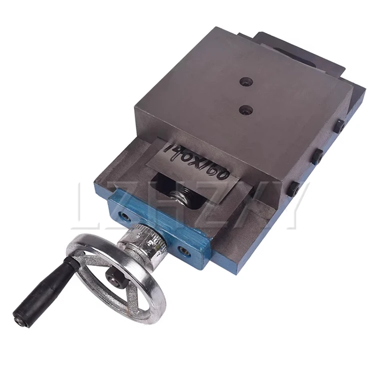 Precision heavy-duty cross slide dovetail slot drag plate hand crank screw movin
