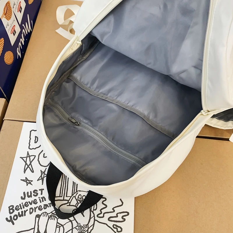 Fashion Waterproof Women Backpack Bow Design Cute Schoolbag Girls Kawaii Rucksack High School Bookbag Travel Mochila