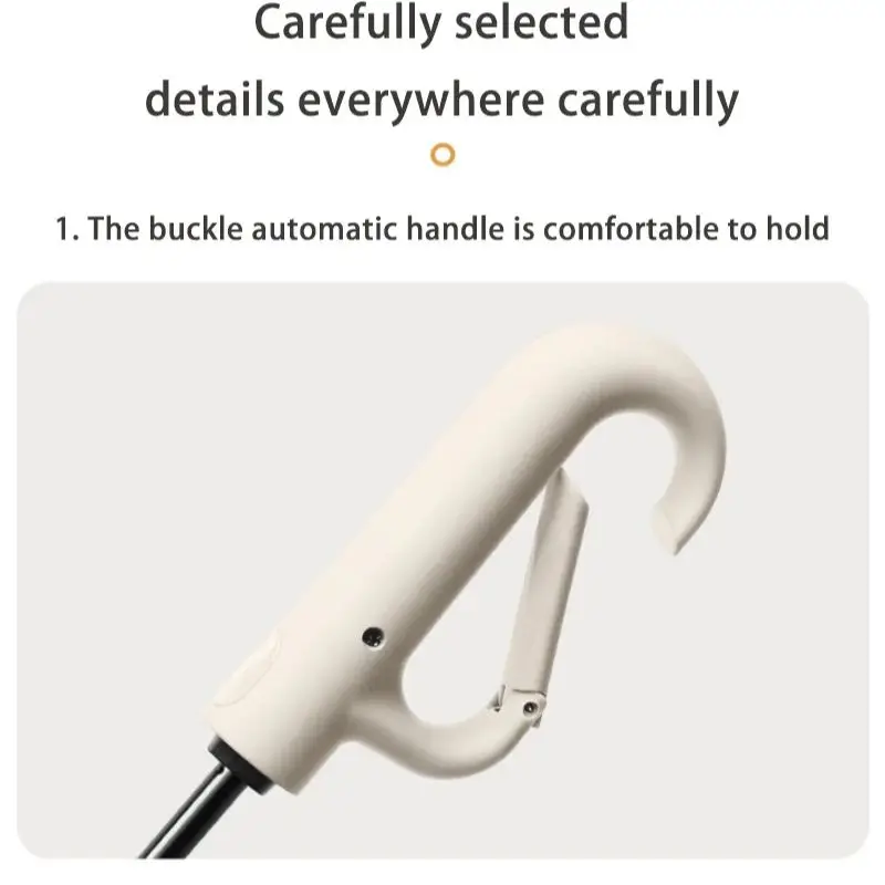 Windproof Strong Umbrella Extra Large 126cm Reinforced Automatic Folding Umbrella With Large Buckle Handle Wind and UV Resistant folding umbrella,automatic umbrella,wind resistant umbrella,windproof umbrella