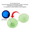 Reusable Water Balloons, Self Sealing & Quick Fill Water Balls with LED Light, Summer Pool Beach Water Toys for Kids Adults 3