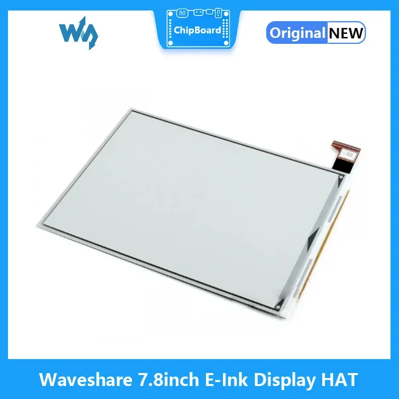 

Waveshare 7.8inch E-Ink display HAT for Raspberry Pi, 1872*1404 resolution,IT8951 controller, USB/SPI/I80 interface