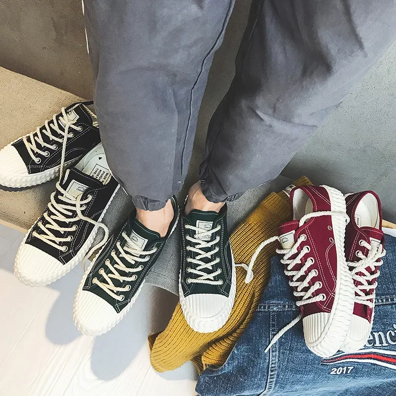 

Summer Fashion Men Sneakers Breathable Canvas Shoes for Man Casual Sports Breathable Student Vulcanized Shoes Flats Loafers