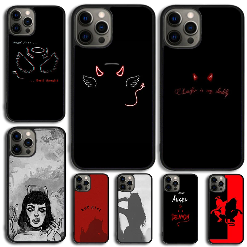 Aesthetic Devil Woman Bad Girl Phone Case Cover For Iphone Se X Xr Xs 11 12 13 Mini Pro Max 6 7 8 Plus Galaxy S S21 Ultra Aliexpress