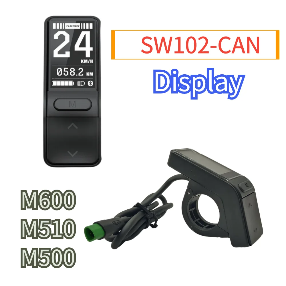 Bafang Mid Motor Display Sw102-Can Protocollo Display Adatto Per M500 M510 M600 M620 M820 Mid Motor M420 Mini Display