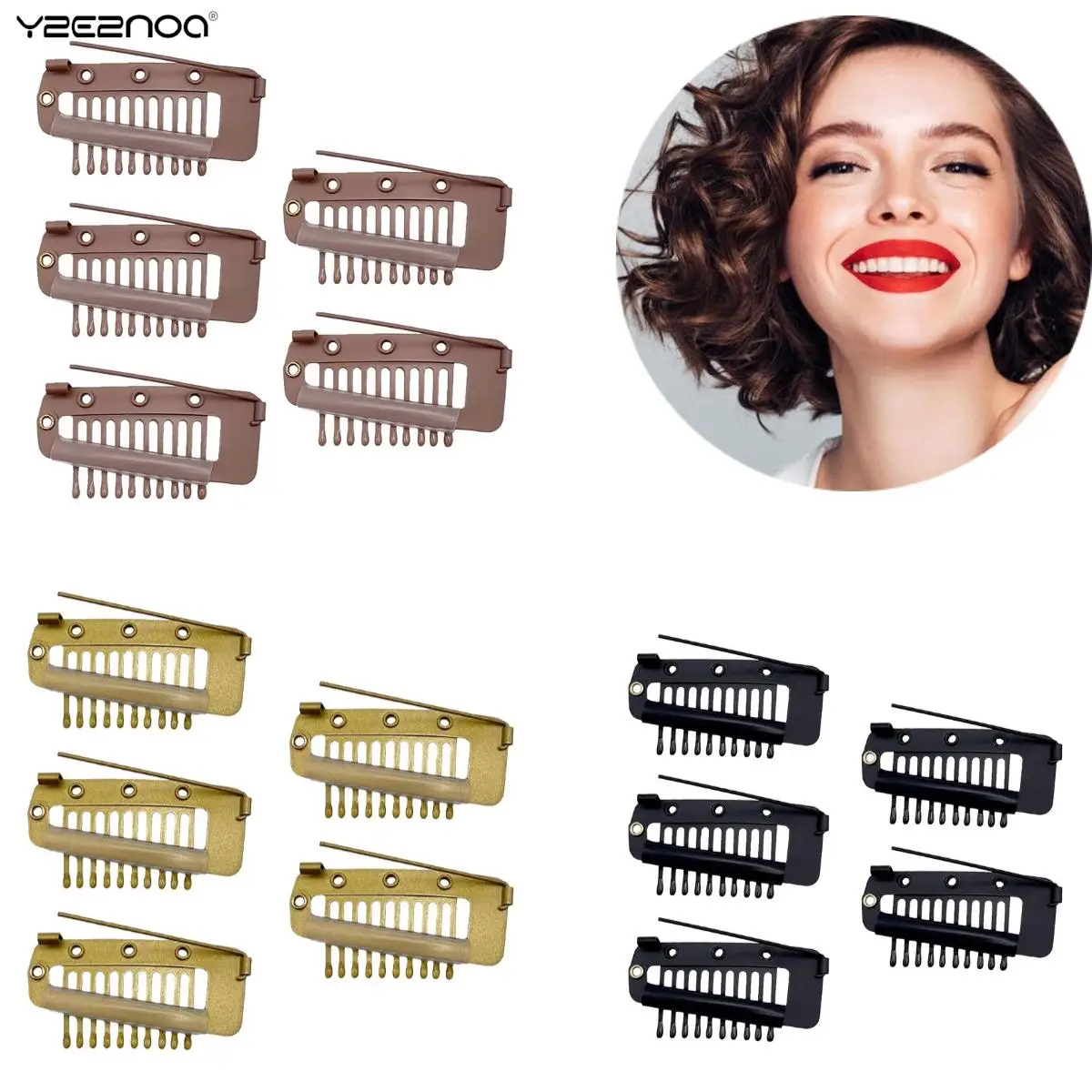 

Зажимы для волос Chunni Dupatta с предохранительной булавкой, 10-зубчатые зажимы для волос chunni, зажимы для волос Duppatta Hack Hijab Tikka