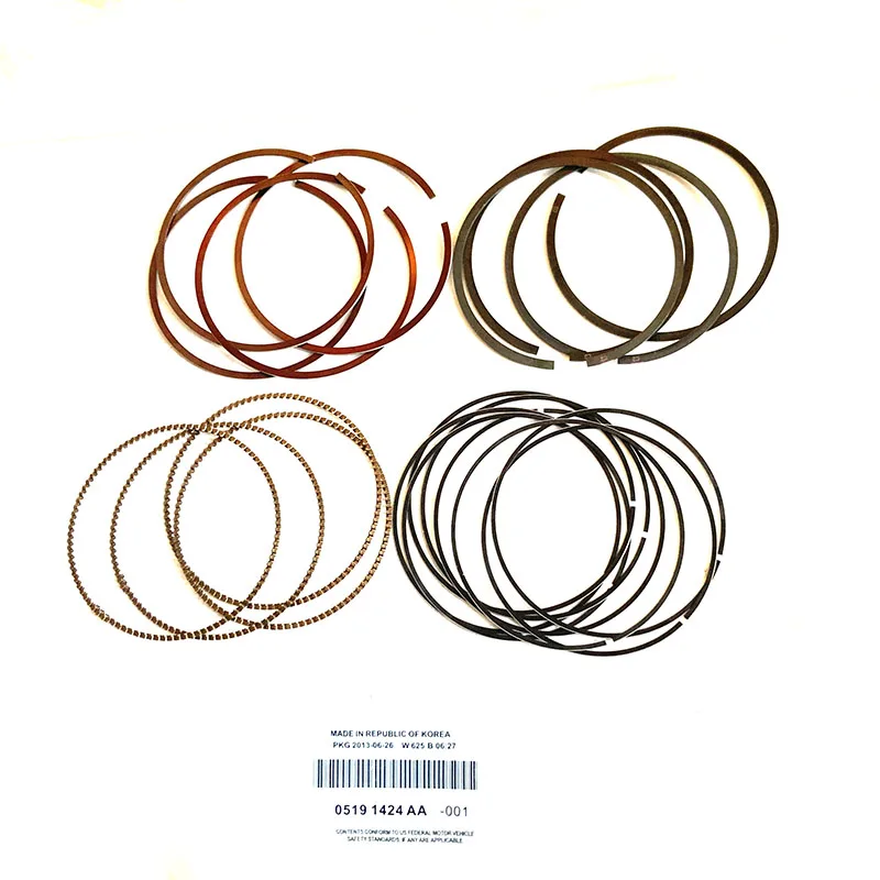 

NBJKATO Brand New Genuine Engine Piston Ring Set 05191424AA For Jeep Compass Patriot Dodge Caliber Chrysler Sebring 2.0/2.4L