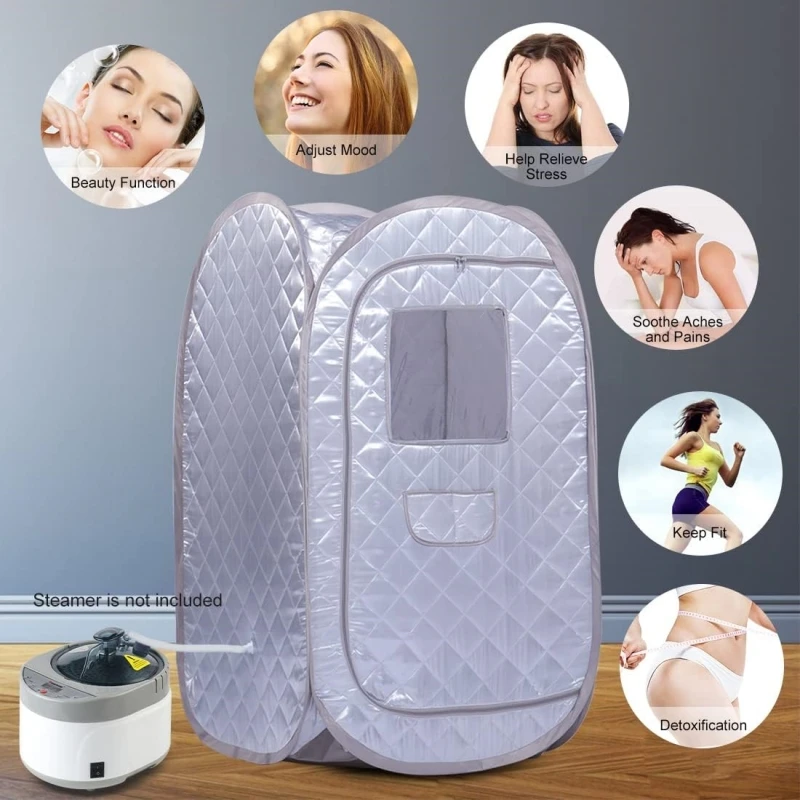 Larger Sauna Tent For Portable Bath Fold Cabin Room Not Include Steam Generator Mobile Sauna Tent 이동식 사우나 4