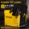 MMA Welding Machine 110V IGBT Inverter Synergic Control Portable Arc force Anti-Stick Handheld Welder Gun for Beginner 6