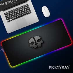 Grand RVB Souris XXL Tapis De Souris De Jeu LED Tapis De Souris Gamer Call Of Duty Souris Tapis Grand Tapis De Souris PC Bureau Tapis Avec Rétro Éclairé 