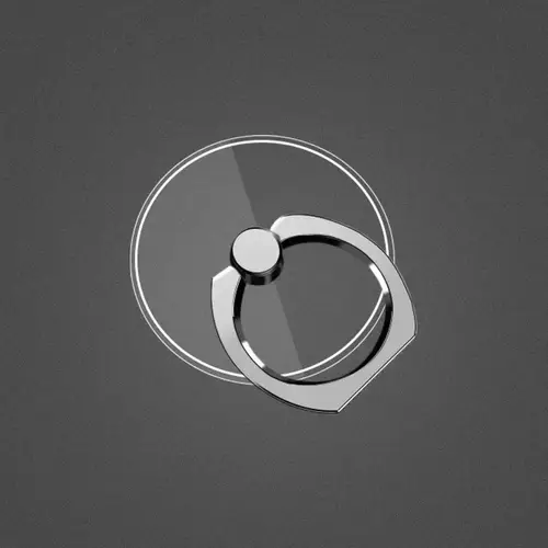 1/2/3/4pcs Transparent Cute Animal Round Phone Stand Foldable 360 Rotating Mobile Phone Ring Holder Smart Phone Accessories - Image 11