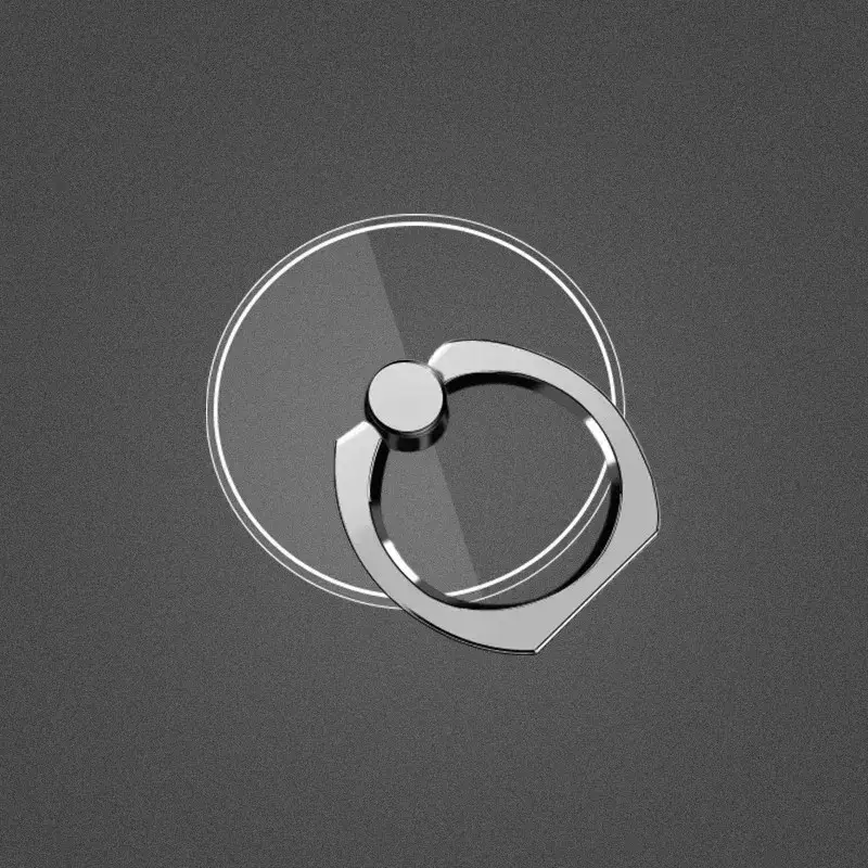 1/2/3/4pcs Transparent Cute Animal Round Phone Stand Foldable 360 Rotating Mobile Phone Ring Holder Smart Phone Accessories - Image 11