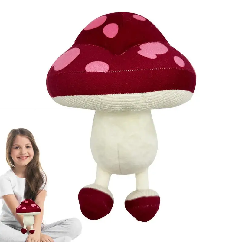 

Anime Mushroom Stuffed Animals Plushie Mushroom Stuffed Pillow Skin Friendly Anime Mushroom Stuffed Pillow Room Decor For Home