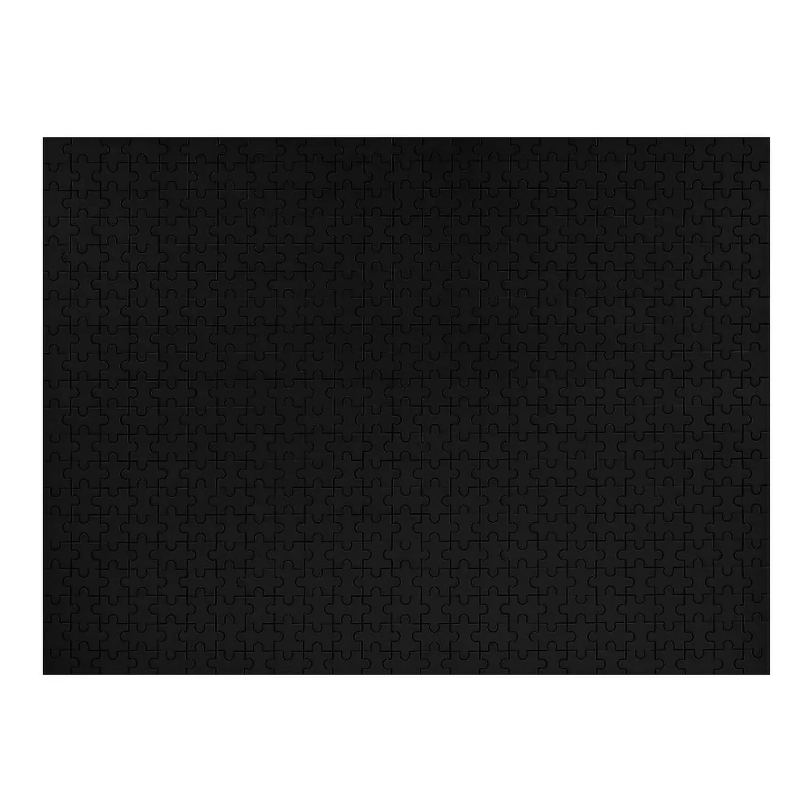 SOLID PLAIN DEEP BLACK Jigsaw Puzzle Personalized Gifts Custom Photo Woodens For Adults Puzzle