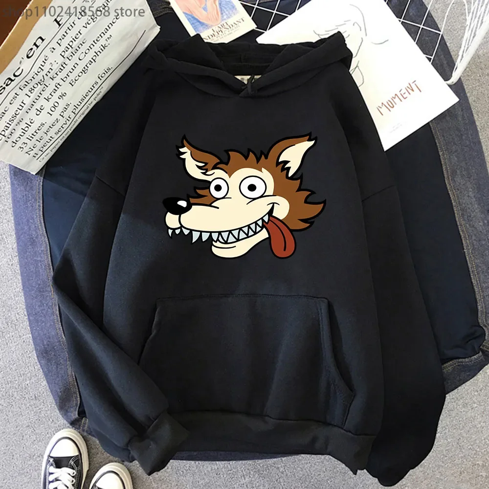 Anime Alice In Borderland Hoodie Tag, You're It Sweatshirt Spring/Autumn Winter Clothes Men Wolf Graphic Hoody Harajuku Pullover