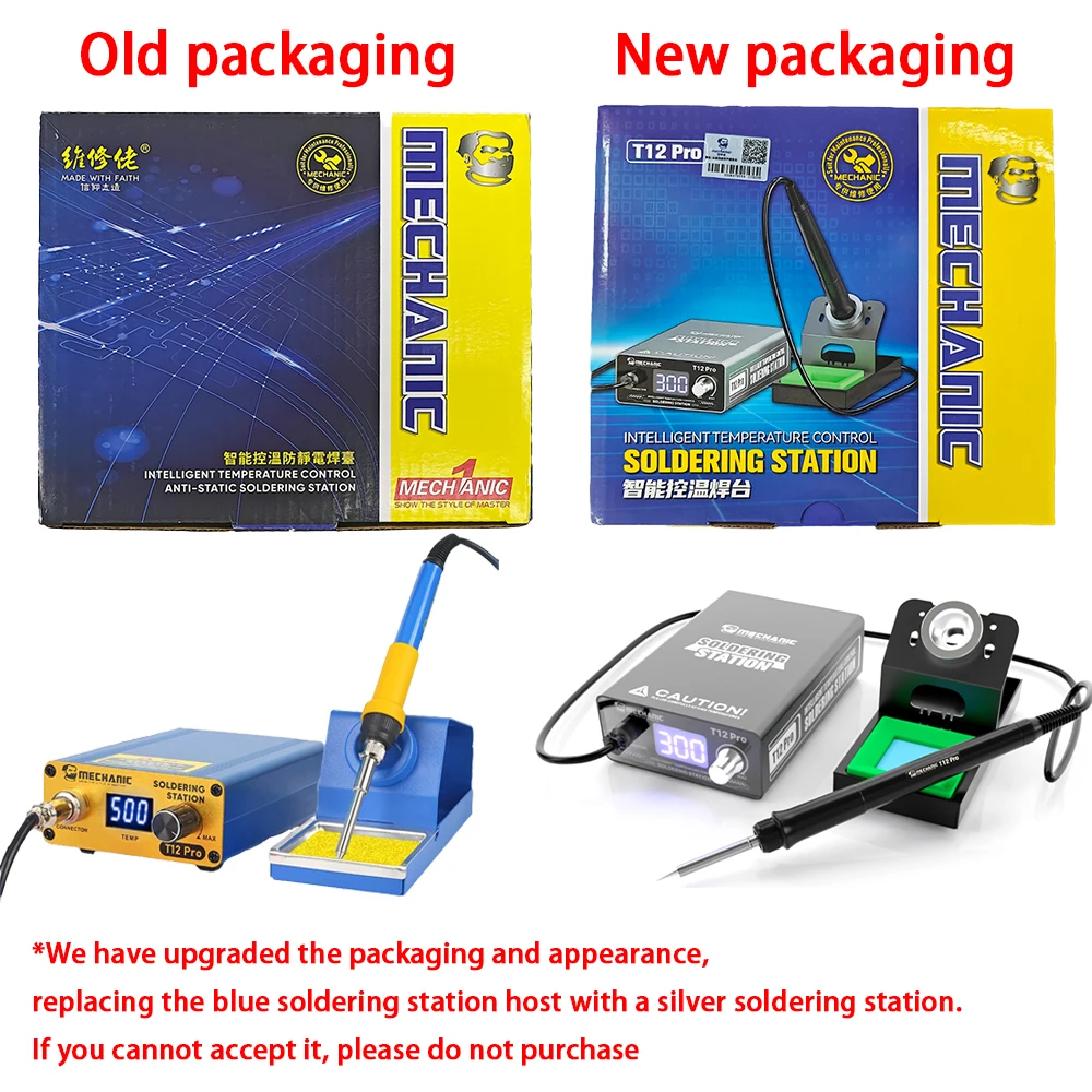 T12Pro Soldering Station - Intelligent LED Digital Display Anti-Static Thermosta