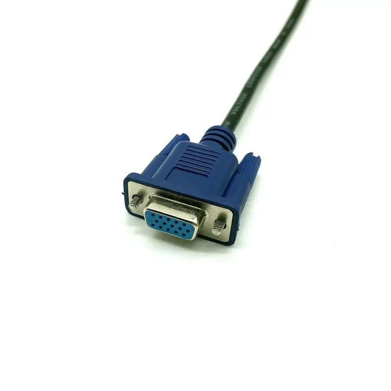 HD15Pin VGA D-Sub Video Cable Male To Male M/M To Female And Female RGB Cable For Monitor 0.3m vga cable