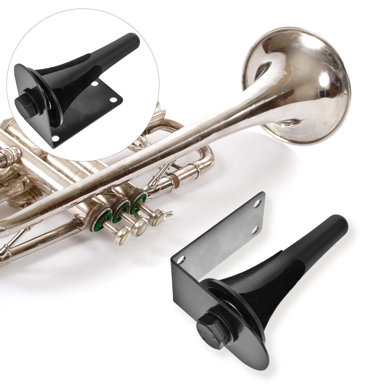 

Trumpet Storage Rack Studio Room Wall Mount Trumpet Holder Wind Instrument Bracket Metal Trumpet Wall Stand