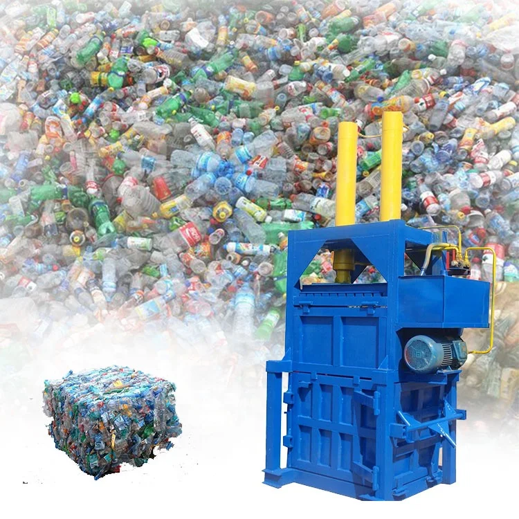 Plastic Metal Scrap Garbage Compressor Compactor Hydraulic Baler Machine 6