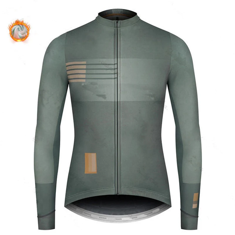 thumbnail image 1 of Nueva chaqueta térmica de lana de invierno 2022 de España, maillot de ciclismo de manga larga, ropa de ciclismo para hombre, ropa de bicicleta, maillot, 1 of 5