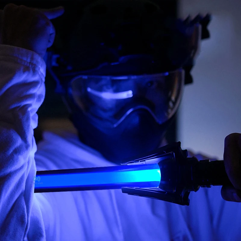 new 80/66cm Lightsaber Dueling RGB Laser Sword Toys Light Saber 7 Colors Kids Force FX FOC Blaster Toys Jedi Laser Sword Gift 2P 2