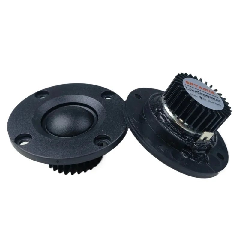 2Pcs 2 Inch Tweeter Audio Speaker 52mm 4 Ohm 20W Silk Film Treble Driver DIY Bluetooth Speaker HIFI Music Loudspeaker bluetooth speaker portable speaker mini bluetooth speaker audio speaker bass speaker
