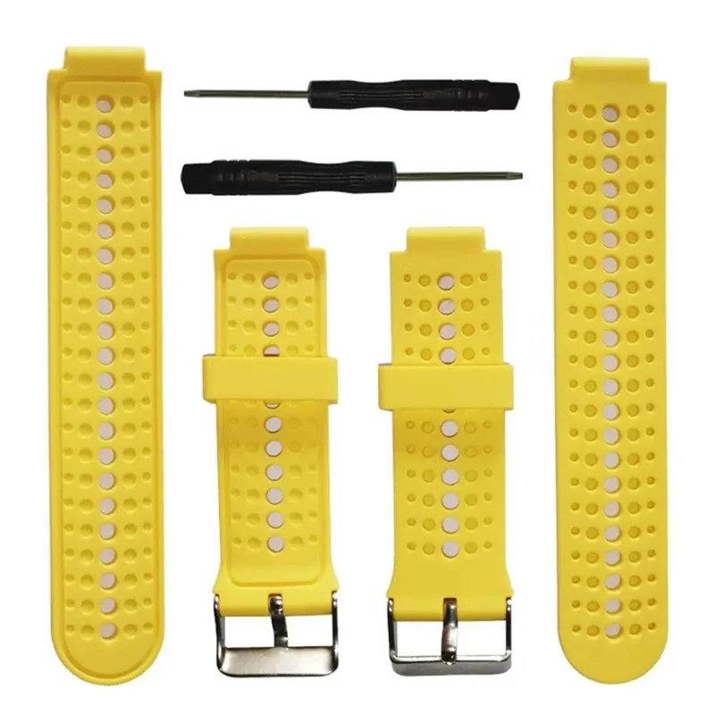 Premium Silicone Replacement Watch Band Strap - Universal Fit