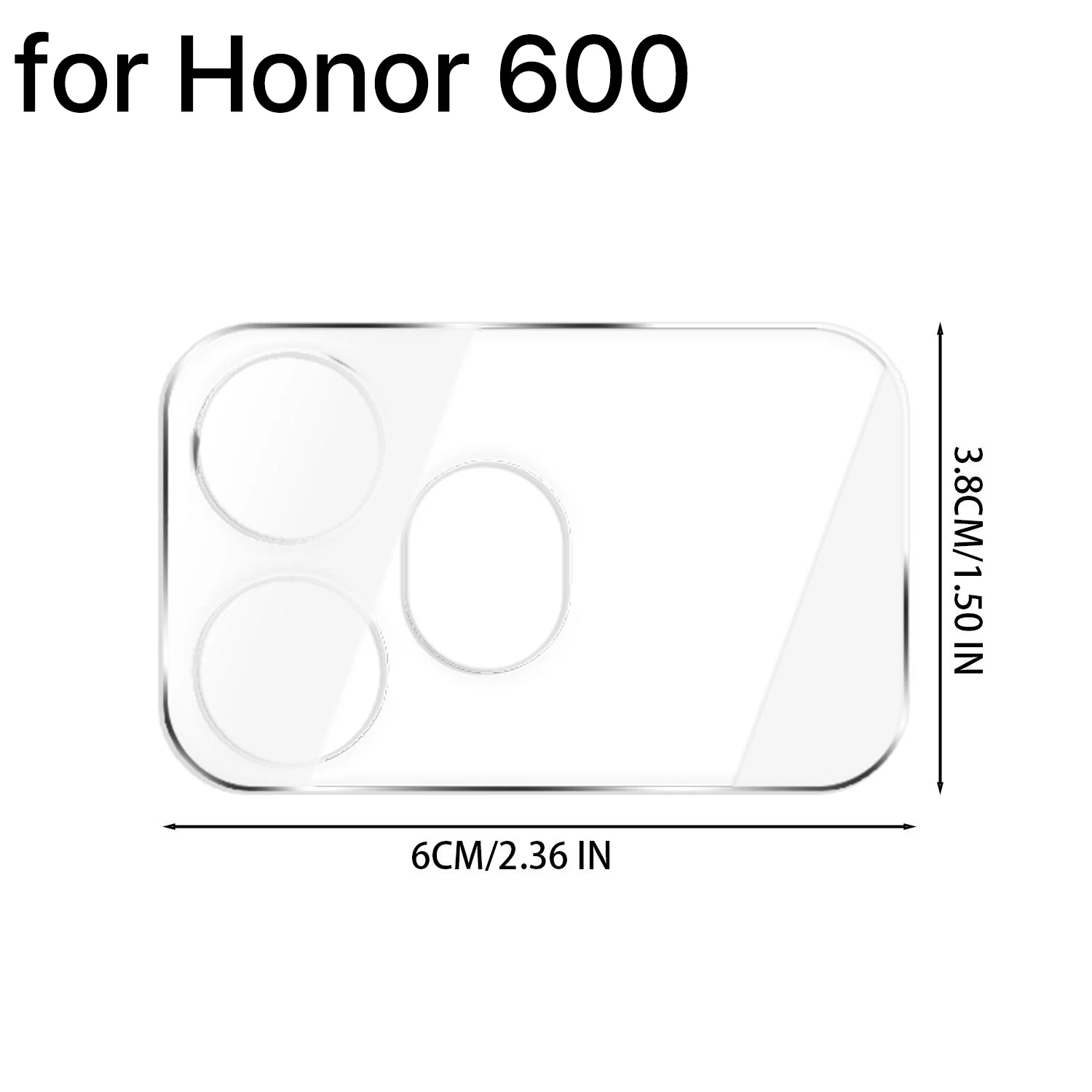 Premium HD Clear Camera Lens Protective Tempered Glass - Anti-Scratch Cover Films
