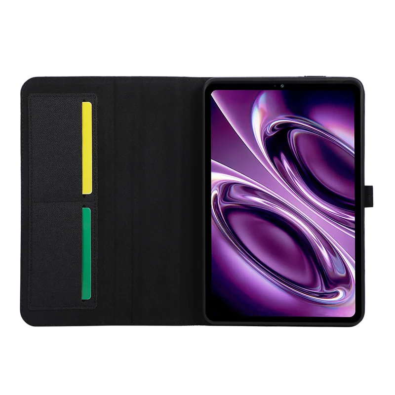 Soft Fabric Flip Stand Tablet Case - 9.7 Inch Premium Cover