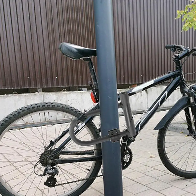 U Lock Bicycle U Shape Combination U Lock With Bracket Sturdy Anti-Theft Bicycle Lock Convenient Bracket Secure U Locks For