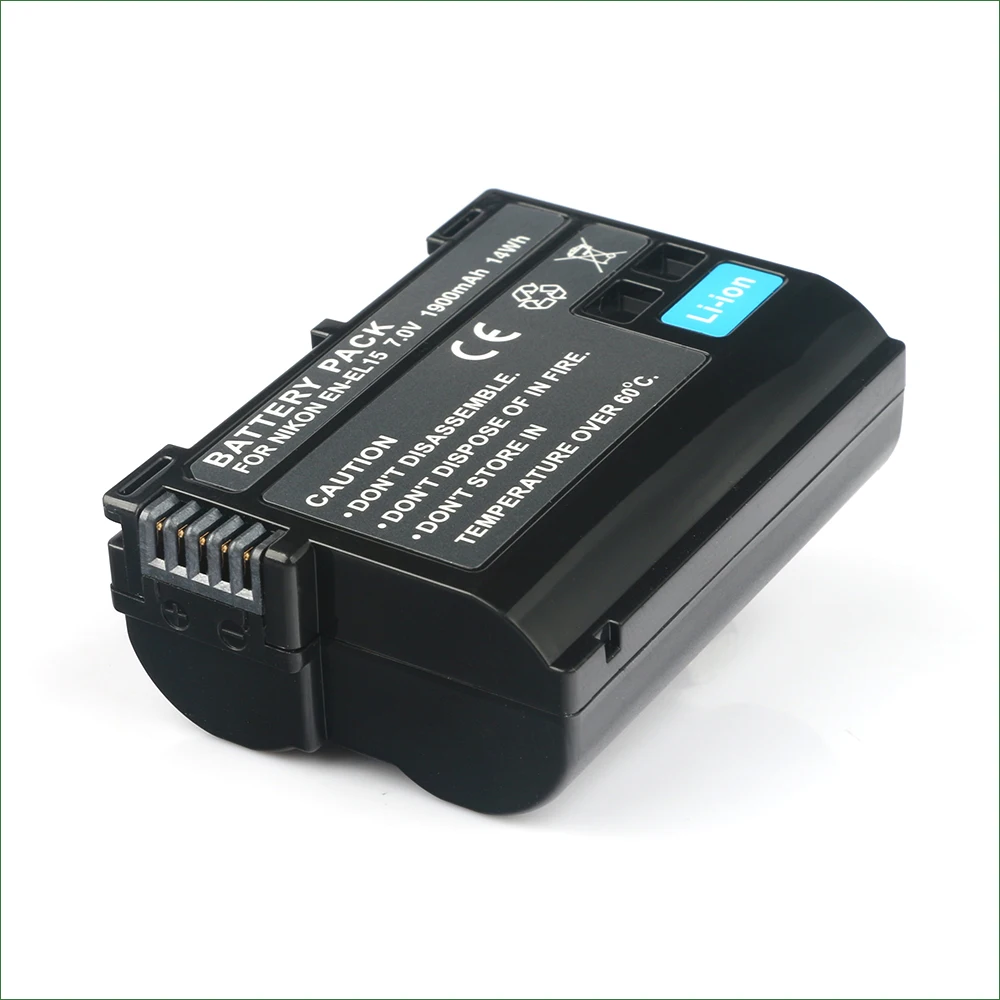En-El15 En El15 En-El15A En-El15B En-El15C Batteria 1900Mah Batterie Della Macchina Fotografica Per Nikon D800 D800E D810 D810A D850 D7000 D7100