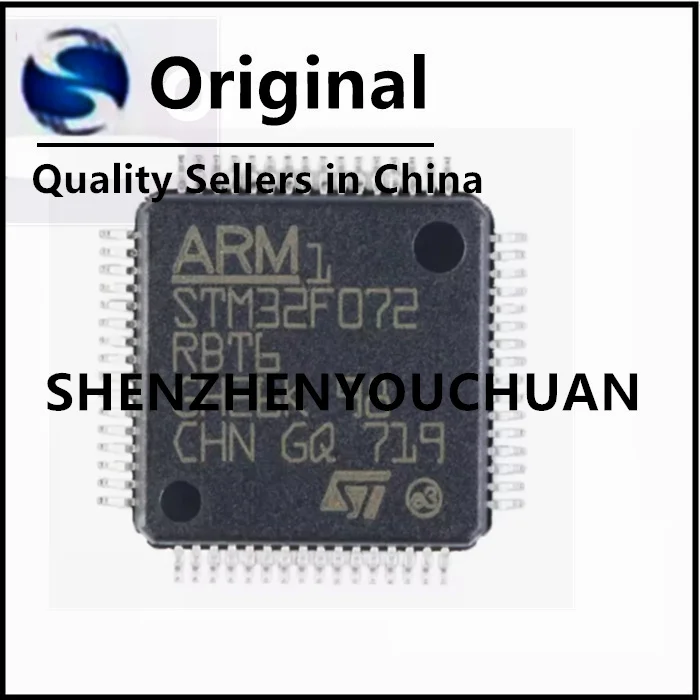 

STM32F072RBT6 LQFP-64 ARM Cortex-M0 IC Chipset New Original