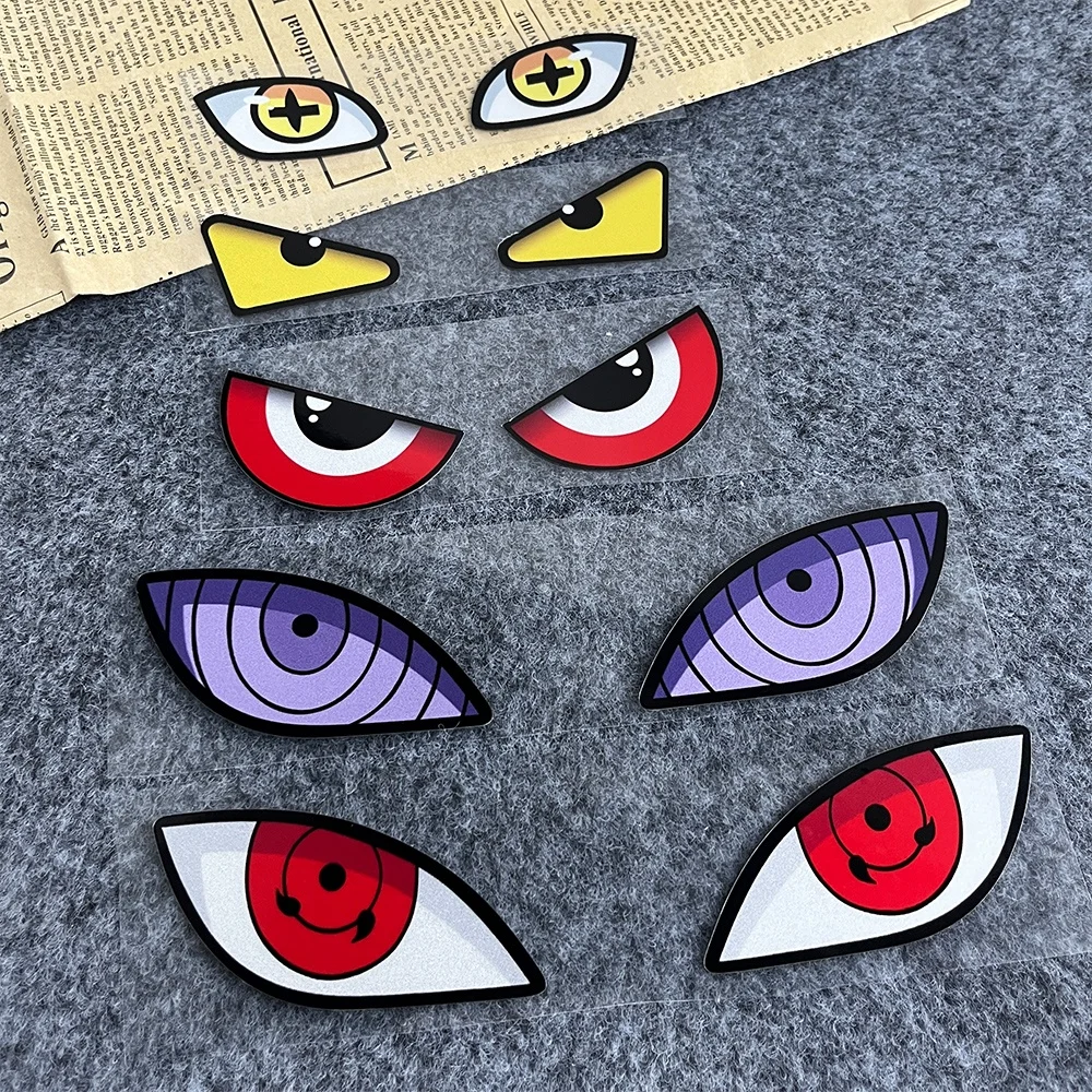 

Автомобильный дьявольский глаз, светоотражающий обтекатель, задний бампер, зеркало заднего вида, мотоциклетные велосипедные наклейки