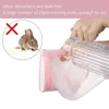 Extra Large Rabbit Litter Box Bunny Toilet with Drawer 50 Pet Toilet Film 25 Toilet Training Pad Cleaning Set Small Pet Box Pan 3