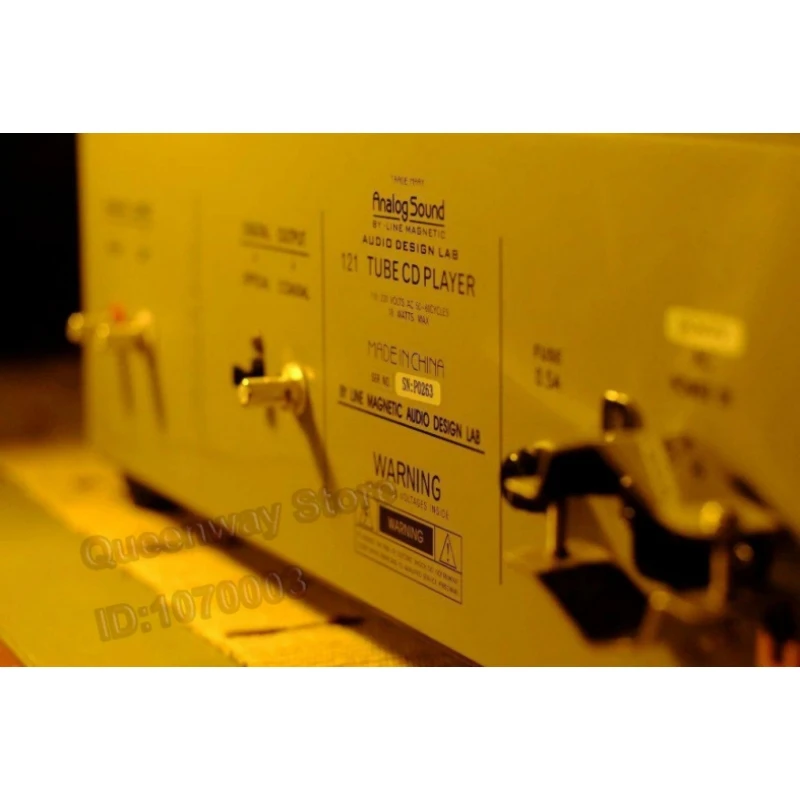 R-010 Line Magnetic Tube Amplifier Analog Sound AS-121 Tube Vacuum Amplifier Output CD Player Phillips 1202 Chip