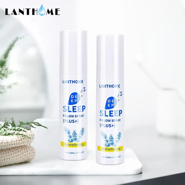 New 60ml Aromatherapy Deep Sleep Pillow Spray Chloroform Lavender