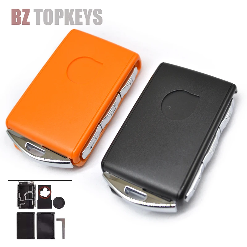 Deluxe Car Key DIY Shell Case with Key Blade