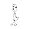 Stethoscope Capsule Pills Electrocardiogram Nurse Tooth Charm Beads Fit Original European 925 Silver Bracelet DIY Women Jewelry 3