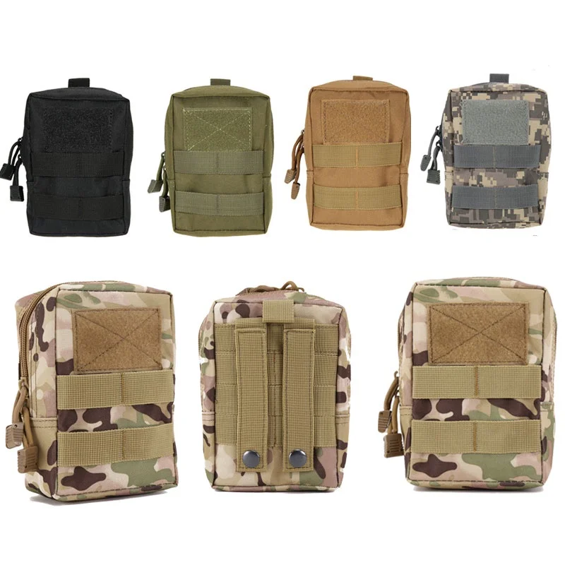 

LUC 1000D Tactical Molle System Medical Pouch Utility EDC Tool Accessory Waist Pack Phone Case Airsoft Hunting Pouch Bag