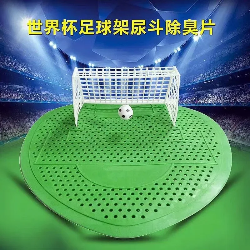 Men Urinal Desodorisant Maison Toilet Fragrant Cleaning Tablets Football Goal Urinal Male Toilette Deodorant Aromatic Clean Pad