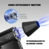 X3Pro Handheld Mini Turbo Jet Fan,150000RPM Powerful air Blower Compressed air Duster for Car Dryer/PC/Home -- TheraGun 2